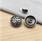 Craft 20Pcs Leather Craft Copper And Silver Decoration Studs -1.5cm