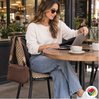 Genuine Leather Coffee Handbag Tech Bag Crossbody Bag Proudly South African