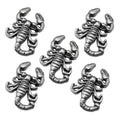 Craft Scorpion-Shaped Metal Rivets For DIY Leather Crafting 5pc - 3.5cm