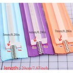 Craft Handmade Anti-Overflow Manual Acrylic Zipper Gluing Tool - 20cm