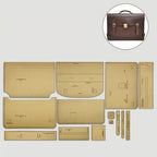 Craft 14pcs Leather Briefcase & Handbag Making Kraft Paper Template Setv