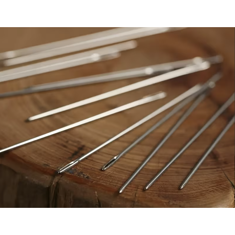 Craft Stainless Steel Leather Sewing Needles With Large Eyes - Set of 24