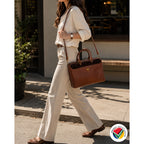 Handmade Proudly South African Genuine Leather Laptop Crossbody Bag