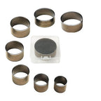 Tool DIY Leather Round Hole Steel Puncher Set of 7