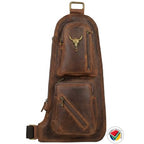 Genuine Leather Diesel Crossboy Sling Bag Proudly South African