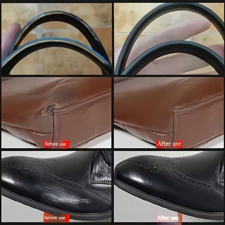 Craft DIY Leather Edge Coating Agent Flexible Waterproof Edge Paint - Brown