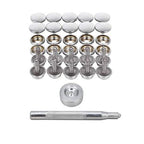 Craft DIY Leather Rivets Kit Double Cap Brass set