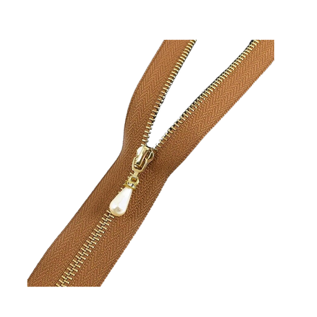 Craft Sew On Replacement Zipper With 10 Pcs Insect Zipper Pulls - 4.57m