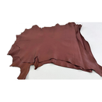 Craft Multi-Purpose Soft Durable Sheepskin Handcraft Leather Fabric -60cm - Maroon