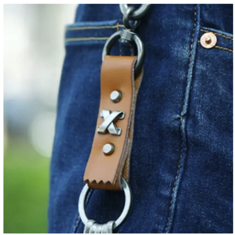 Craft Long & Smooth Brown Leather Strap For DIY Projects (200cm x 1cm)