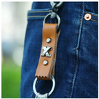 Craft Long & Thick Smooth Brown Leather Strap For DIY Projects - 200cm