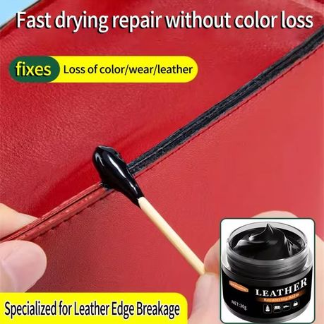 Craft DIY Leather Edge Coating Agent Flexible Waterproof Edge Paint - Black