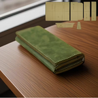 Craft DIY Handcrafted Leather Purse Card Case Stencil Template 6pc - 20cm