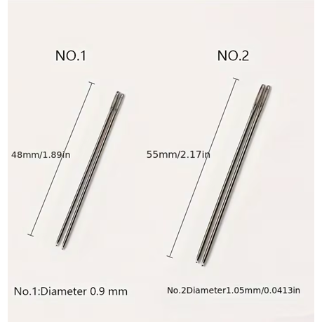 Craft Stainless Steel Leather Sewing Needles With Large Eyes - Set of 24