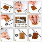 Craft 300Pcs Leather Rivets Set