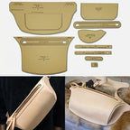 Craft DIY 9pcs Handcrafted Leather Template Chest Bag - 35cm