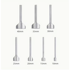 Tool DIY Arc-Shaped Half-Round Steel Manual Leather Cutter Punch - 7 Piece