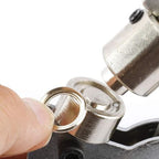 Craft Tool DIY Handheld Hole Punch Plier (21.5cm) & Silver Eyelet 100 Pieces