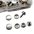 Craft DIY Leather Rivets Kit Double Cap Brass set