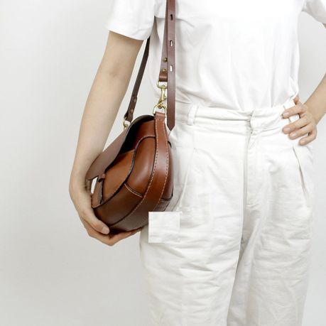 Craft Handcrafted Leather Crossbody Bag Transparent Acrylic Template - 18cm