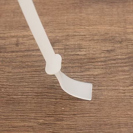 Craft 4Pcs Practical Plastic PP Leather Scraper Flexible Glue Spreader