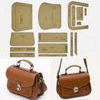 Craft 15pcs Leather Handbag & Wallet Making Kraft Paper Template Set