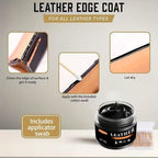 Craft DIY Leather Edge Coating Agent Flexible Waterproof Edge Paint - Black