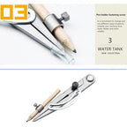 Craft Stationery Professional Locking Adjustable Pencil Marking Compass - 15 cm