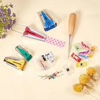 Craft Rotary Cutter Sewing Fabric Bias Tape Maker Quilting Tool Kit 26pc