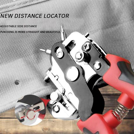 Craft Tool DIY Standard Six Round Hole Puncher For Belt & Fabric (190mm)