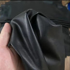 Craft Multi-Purpose Sheepskin Handcraft Leather Fabric -60cm - Black