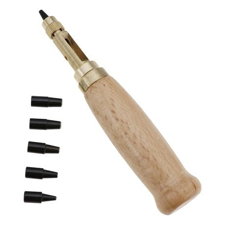 Craft Stationery Screw Hole Punch For Leather Book Binding Set of 6 - 140mm