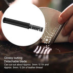 Craft Leather Strip Hand Cord Knife Rotary Cutter Set -15cm