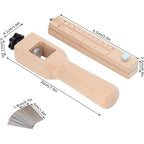 Craft DIY Wooden Adjustable Leather Strip & Strap Belt Cutter 6 Set - 20cm