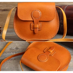 Craft DIY Handcrafted Leather Handbag Pattern Template 7pc - 23cm