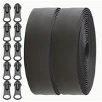 Craft DIY Black Waterproof Nylon Zipper With Zipper Pulls - 11 Piece
