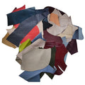 Craft DIY Genuine Leather Scraps 1kg Cowhide Set - Assorted