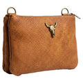 Genuine Leather Handmade Crossbody Bag - Adjustable Shoulder Strap