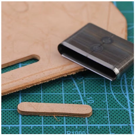 Tool DIY Steel Durable Manual Leather Hole Punch Cutters - 6 Piece