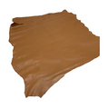 Craft Multi-Purpose Soft Durable Sheepskin Handcraft Leather Fabric -60cm - Caramel Brown