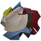 Craft DIY Genuine Leather Scraps 1kg Cowhide Set - Assorted