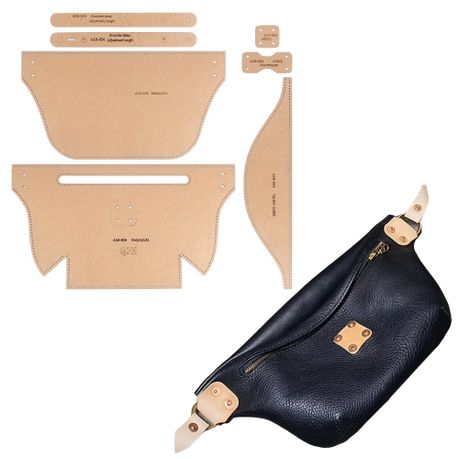 Craft Hand Bag Leather Making Paper Templates - 32cm