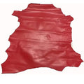 Craft Multi-Purpose Sheepskin Handcraft Leather Fabric -60cm - Red