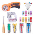 Craft Rotary Cutter Sewing Fabric Bias Tape Maker Quilting Tool Kit 26pc