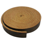 Craft Long & Smooth Brown Leather Strap For DIY Projects (200cm x 1cm)
