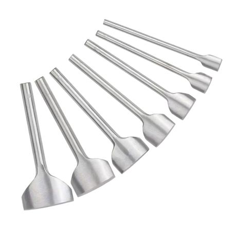 Tool DIY Arc-Shaped Half-Round Steel Manual Leather Cutter Punch - 7 Piece