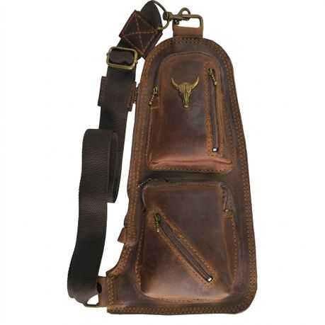 Genuine Leather Diesel Crossboy Sling Bag Proudly South African