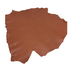 Craft Multi-Purpose Soft Durable Sheepskin Handcraft Leather Fabric -60cm - Reddish -Brown
