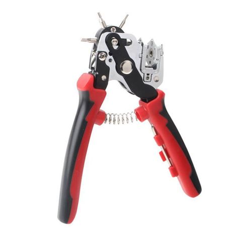 Craft Tool DIY Standard Six Round Hole Puncher For Belt & Fabric (190mm)