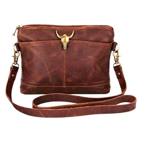 Handmade Genuine Leather Crossbody Bag Pitstop Cigar Proudly South African
